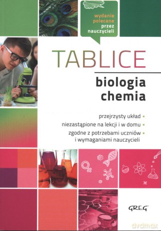 Biologia i chemia. Tablice [KSIĄŻKA]
