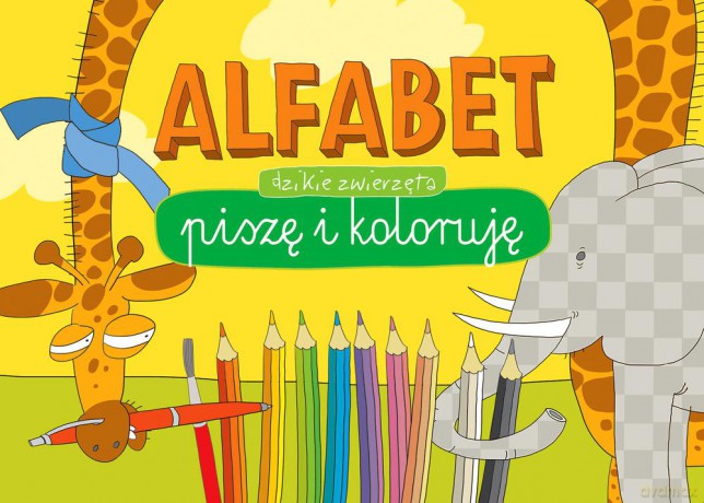 Blok kreatywny. Alfabet. Dzikie zwierzęta [KSIĄŻKA]