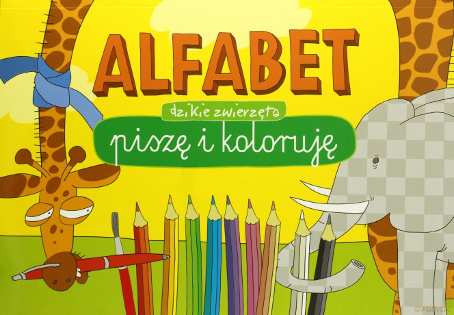 Blok kreatywny. Alfabet. Dzikie zwierzęta [KSIĄŻKA]