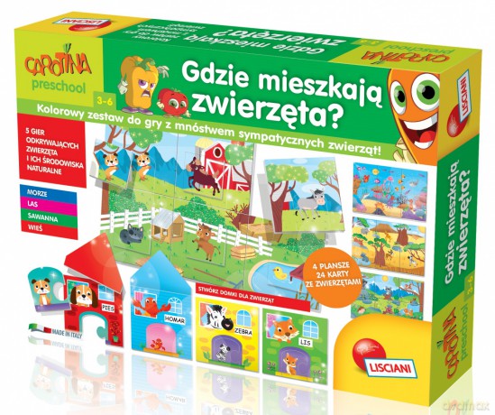 Gdzie mieszkają zwierzęta