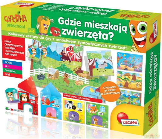 Gdzie mieszkają zwierzęta