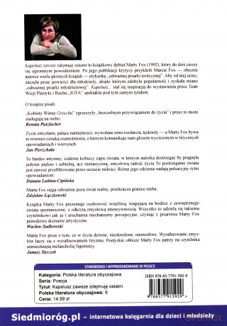 Kapelusz zawsze zdejmuję ostatni - Marta Fox [KSIĄŻKA]
