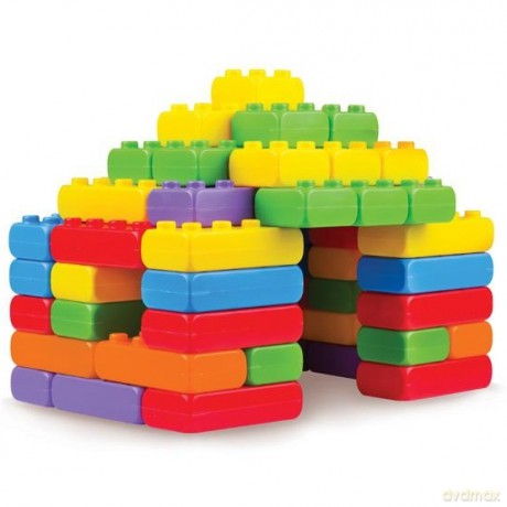 Klocki budowlane 60 cegły junior [KLOCKI]