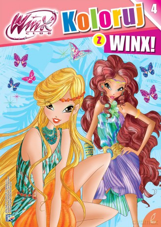 Koloruj z Winx 4 [KSIĄŻKA]
