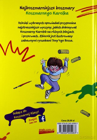 Koszmarna księga Koszmarnego Karolka - Francesca Simon [KSIĄŻKA]