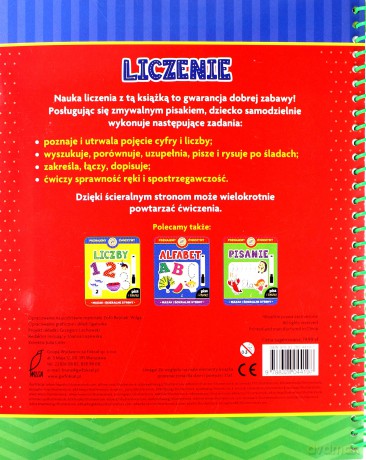 Liczenie. Mazak i ścieralne strony [KSIĄŻKA]