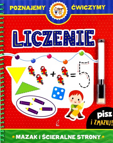 Liczenie. Mazak i ścieralne strony [KSIĄŻKA]