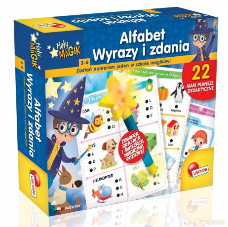 Mały magik. Alfabet, wyrazy i zdania