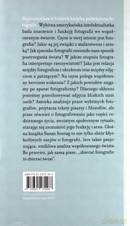 O fotografii - Susan Sontag [KSIĄŻKA]