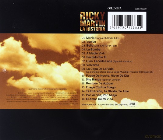 Ricky Martin: La Historia [CD]