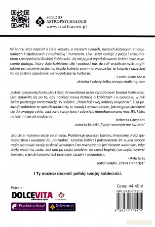Pokochaj swój kobiecy krajobraz. Jak pozbyć się ograniczeń i wyzwolić kobiecą moc - Lisa Lister [KSIĄŻKA]