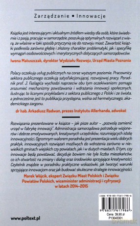 Poradnik innowacyjnego samorządowca. Inspiracje, narzędzia dobre praktyki - Jan Fazlagic [KSIĄŻKA]