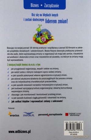 Praktyczne zarządzanie zmianą w firmie czyli nie taki diabeł straszny - Beata Kozyra [KSIĄŻKA]