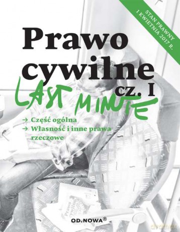 Prawo cywilne last minute cz. 1 - Anna Gólska [KSIĄŻKA]