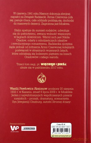 Wojna i więzienie. Saga moskiewska (Tom 2) - Wasilij Aksionow [KSIĄŻKA]