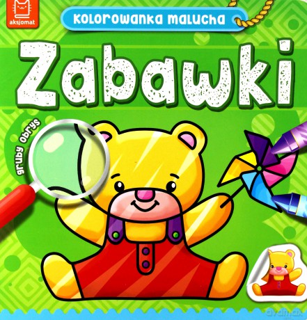 Zabawki. Kolorowanka malucha [KSIĄŻKA]