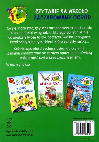 Zaczarowany ogród. Czytanie na wesoło - Iwona Czarkowska [KSIĄŻKA]
