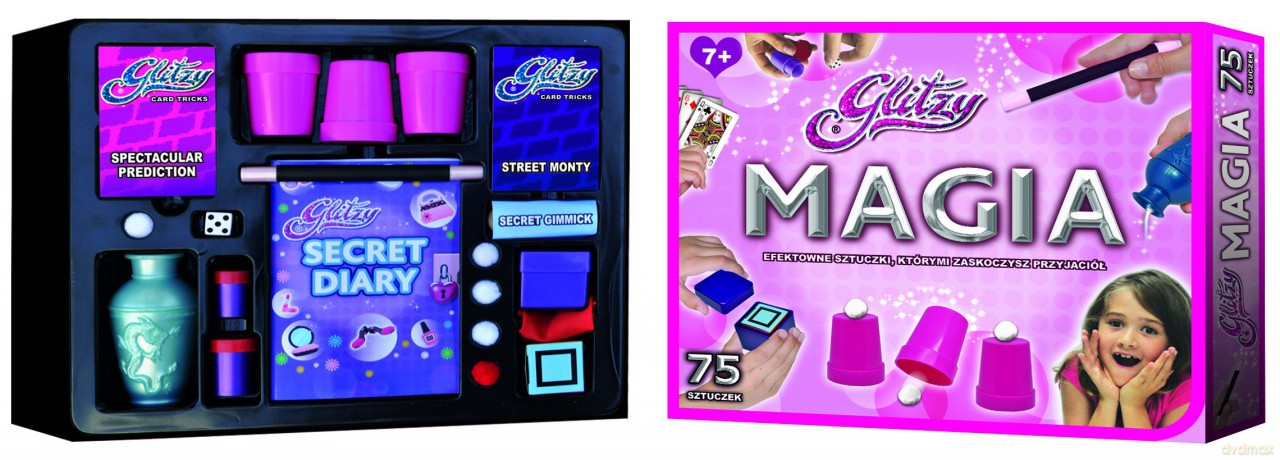 Zestaw magiczny Glitzy magic