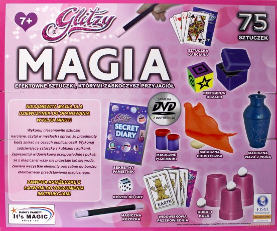 Zestaw magiczny Glitzy magic
