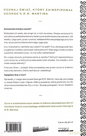 Życie w średniowiecznym zamku - Francis Gies [KSIĄŻKA]