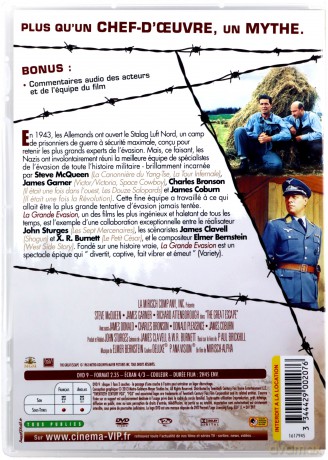 The Great Escape (Wielka ucieczka) [DVD]