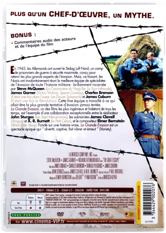 The Great Escape (Wielka ucieczka) [DVD]