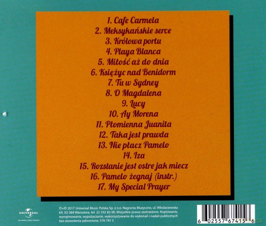 Tercet Egzotyczny: Nie Płacz Pamelo [CD]