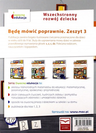 Będę mówić poprawnie zeszyt 3 - Jolanta Góral-Półrola [KSIĄŻKA]