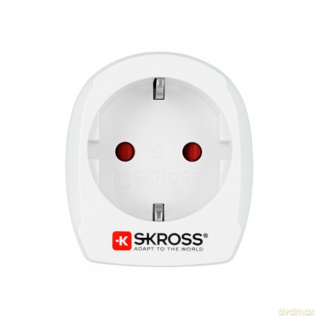 SKROSS adapter EUROPA na USA bez USB biały