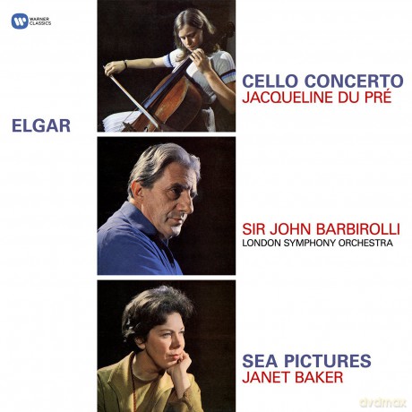 Jacqueline Du Pre & Janet Baker & Sir John Barbirolli: Elgar: Cello Concerto, Sea Pictures [Winyl]