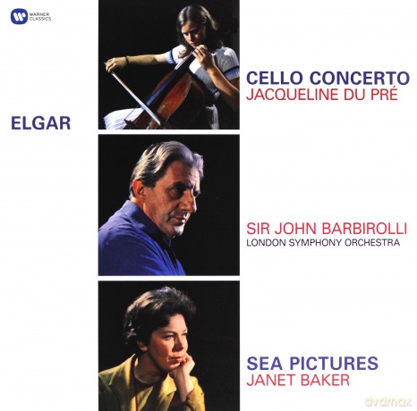 Jacqueline Du Pre & Janet Baker & Sir John Barbirolli: Elgar: Cello Concerto, Sea Pictures [Winyl]