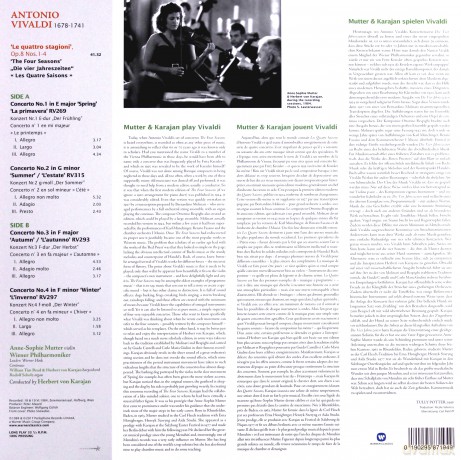 Mutter & Karajan & Wiener Philharmoniker: Vivaldi: Four Seasons [Winyl]