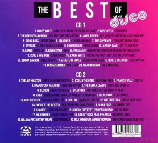 The best of Disco [2CD]