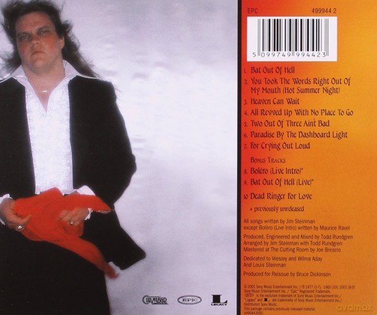 Meat Loaf: Bat Out Of Hell [CD]