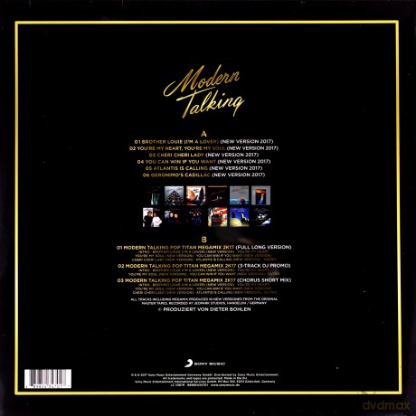 Modern Talking: Back for Gold (Clear) [Winyl]