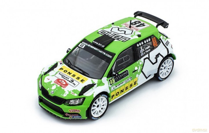 Skoda Fabia R5 Ponsse #48 E. Lappi/J. Ferm Rallye WM Rally Monte Carlo 2016