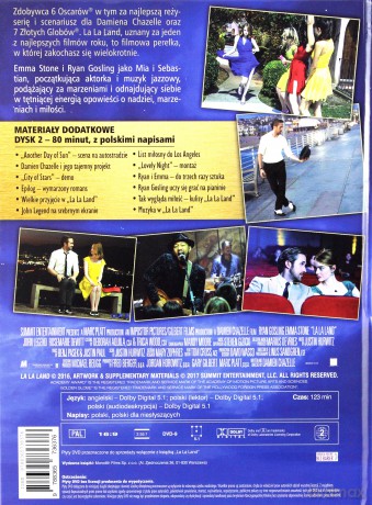 La La Land (edycja specjalna) (booklet) [2DVD]