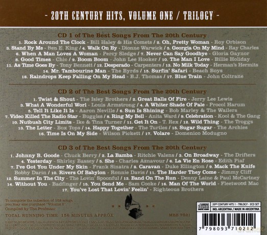 20th Century Hits vol. 1 - Trilogy [3CD]