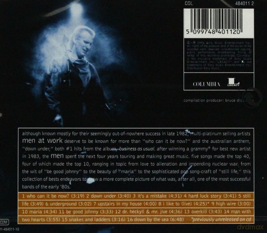 Men At Work: The Best Of Men At Work: Contraband [CD]