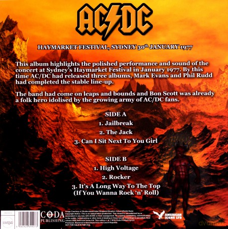 AC/DC: A Long Way To The Top - In Concert - Sydney 1977 [Winyl]
