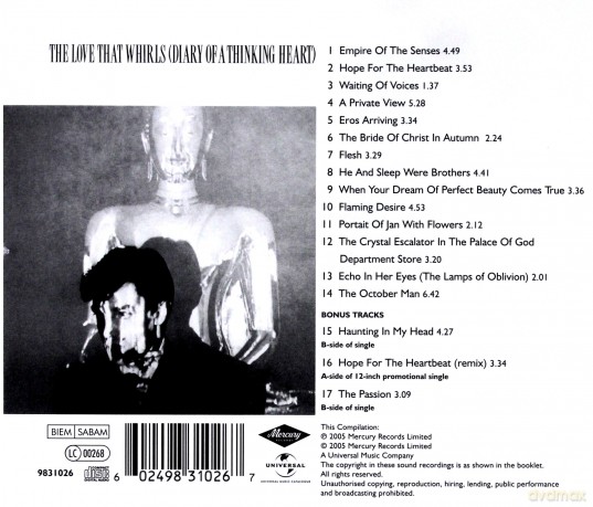 Bill Nelson: A Love That Whirls (Diary Of A Thinking Heart) [CD]