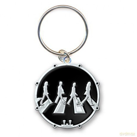 The Beatles: Abbey Road Crossing Metal Keyring
