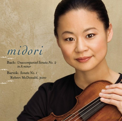 Midori: Bach: Sonata No. 2 in A minor; Bartók: Sonata No. 1 [CD]