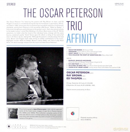 Oscar Peterson Trio: Affinity [Winyl]