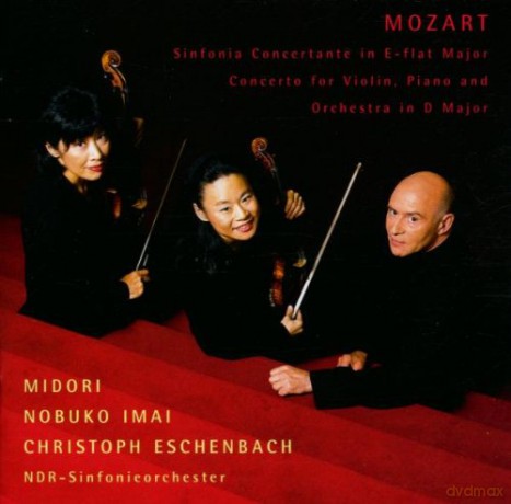 Midori: Mozart: Sinfonia Concertante in E-flat for Violin, Viola and Orchestra; Concerto in D for Violin, Piano and Orchestra [CD]