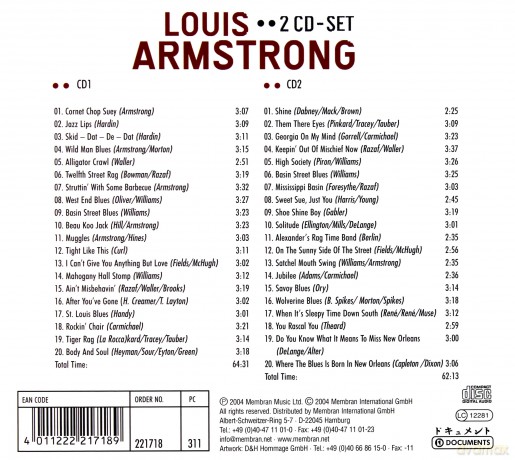 Louis Armstrong: After Youve Gone [2CD]