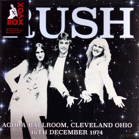 Rush: Agora Ballroom. Cleveland Ohio. May 1975 (White) [Winyl]
