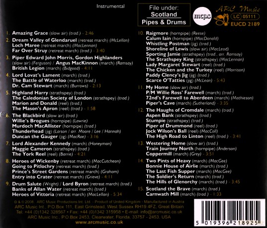 Beeston Pipe Band Notts: Amazing Grace [CD]