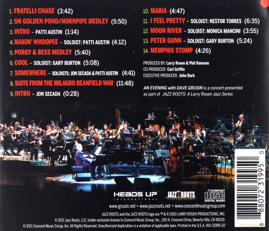 Dave Grusin: An Evening With Dave Grusin [CD]