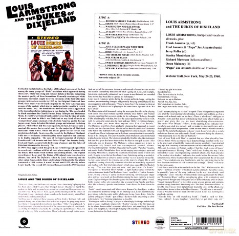 Louis Armstrong: And The Dukes Of Dixieland [Winyl]